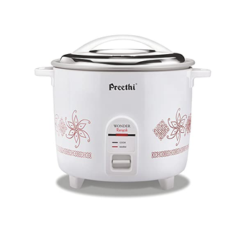 Buy PREETHI RC-321 ELECTRIC DOUBLE PAN RICE COOKER kitchen Appliances | Vasanthandco 